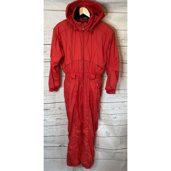 Obermeyer Vintage Snapdragon One Piece Ski  Large 12 VINTAGE 80'S snowsuit - Picture 2 of 12